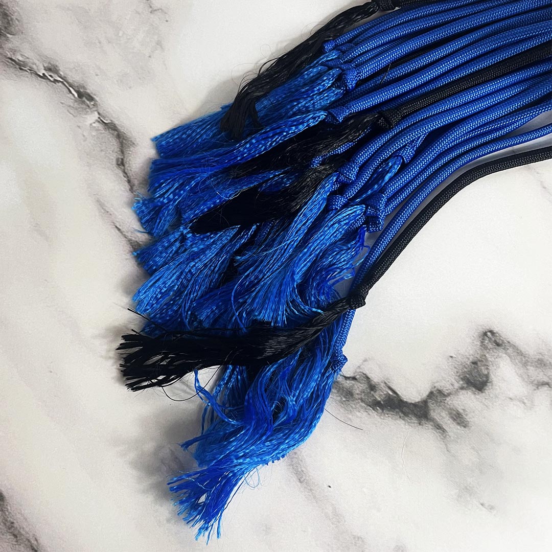 brin_martinet_BDSM_paracorde_swing_leste_tchernobyl_bleu_electrique_et_noir_le_diraison_2 copie